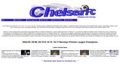 Desktop Screenshot of mychelseafc.com